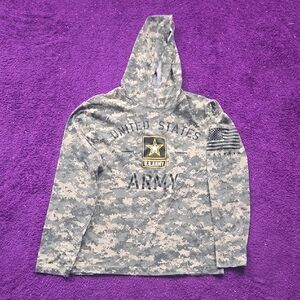 U.S. Army Digital Camo Long Sleeve Hoodie